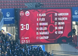 Rückrundestart ..läuft!