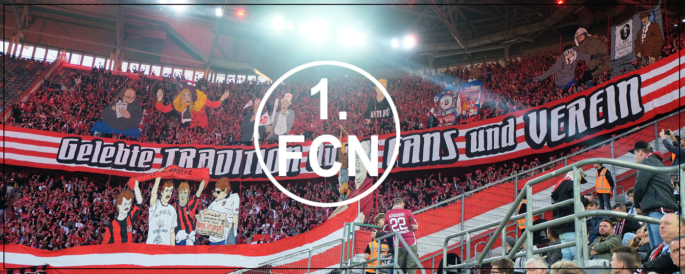 1. FC Nürnberg Clubfans Choreo